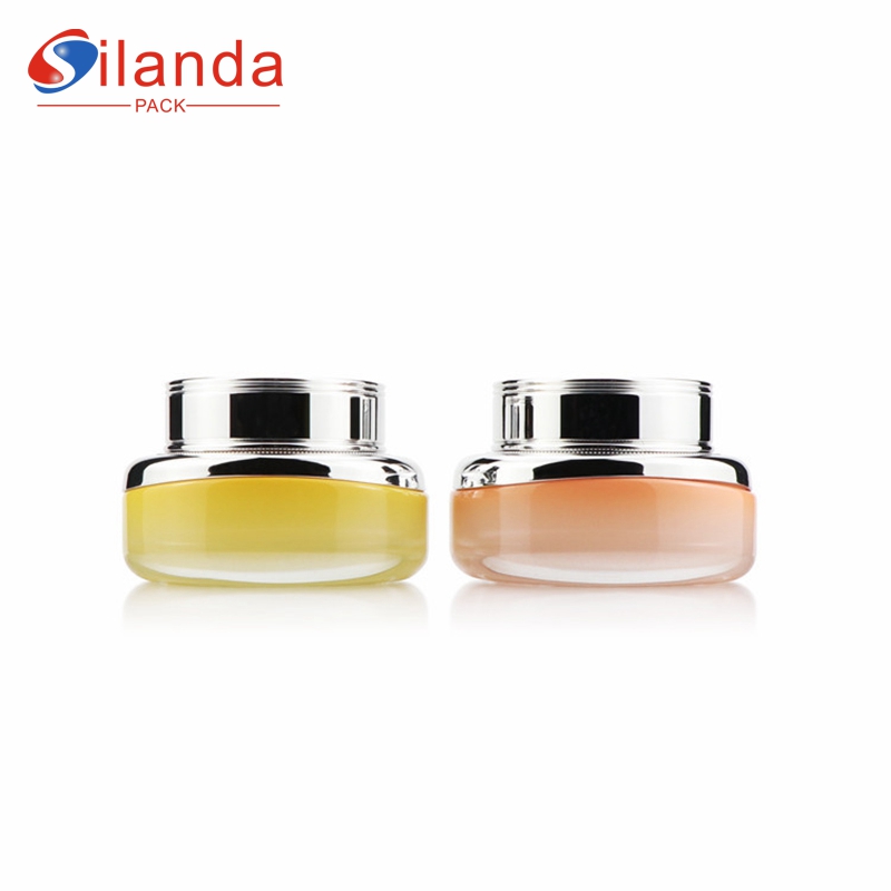 30g 50g High-end Glass Cream Jar Cosmetic Skincare Packing Bottles 