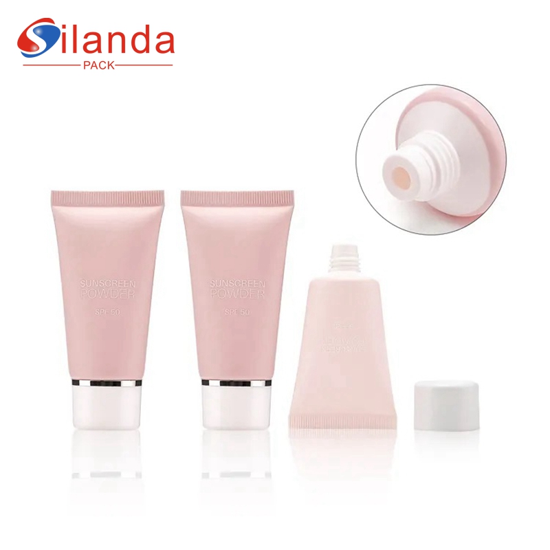 Silanda Pack 15ml 20ml Soft Cosmetic Facial Cleanser Tube PE Plastic Tubes for Face Wash Hand Lotion Sun Screen Cream Skincare Squeeze Packaging Container 