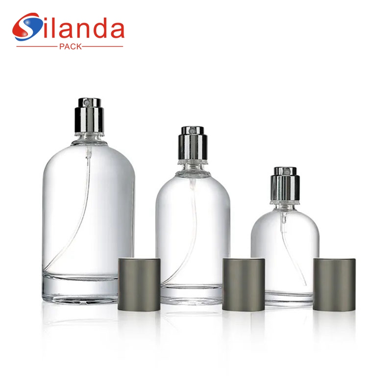 Premium Thick Bottom 30ml 50ml 100ml Glass Perfume Bottle Pump Spray Perfumery Container Fragrance Bottles 