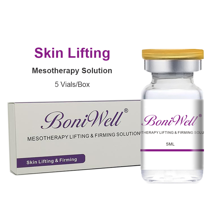 BoniWell Facial Care Meso Serum Skin Lifting Firming Mesotherapy Micro-needling Solution Revitalizing the Skin Radiance 5 Vials