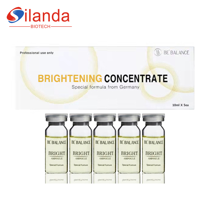 Be' Balance Facial Care Meso Serum Brightening Concentrate Ampoule Skin Whitening Essence MTS Mesotherapy Solution 10ml*5 Vials